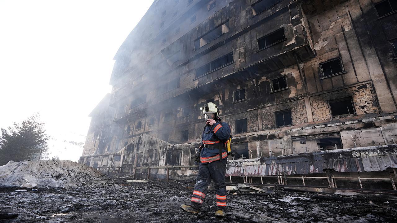 Kartalkaya'daki otel yangını itfaiye raporuyla aydınlandı