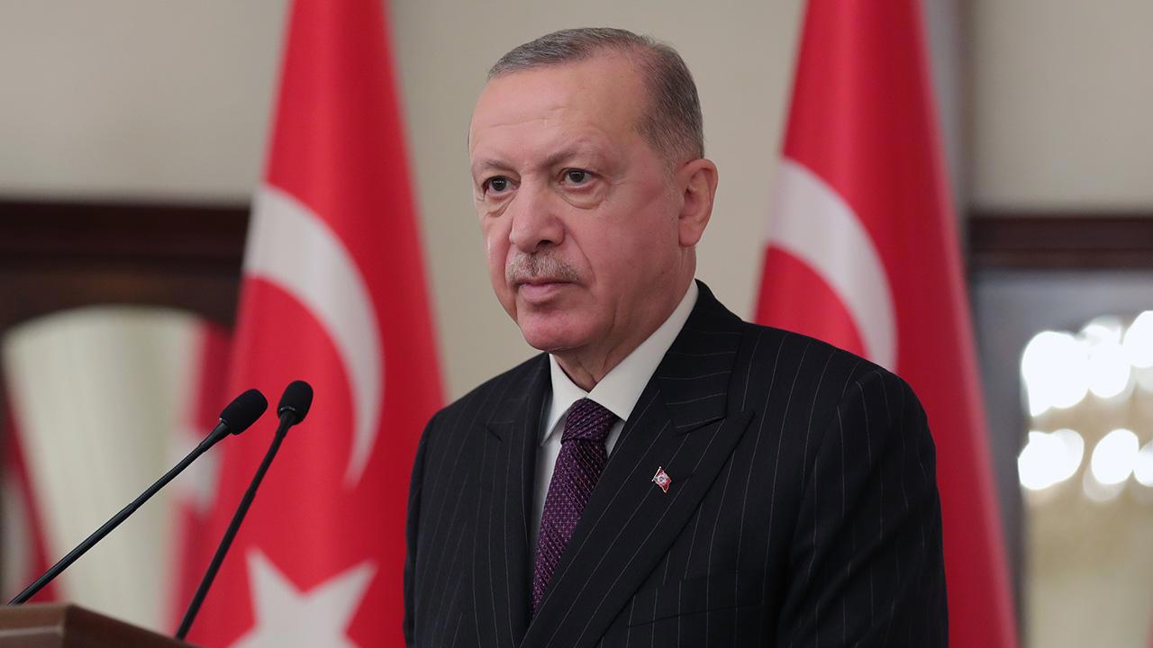 Cumhurbaşkanı Erdoğan, Bolu yangınında incelemede bulundu