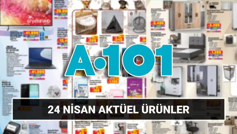 24 Nisan A101 Aktüel Kataloğunda Neler Var? Kaçırmayın!