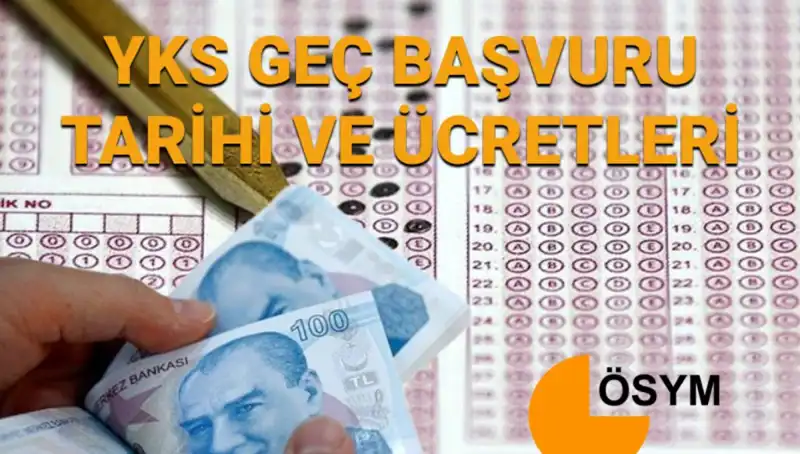 YKS 2025 Geç Başvuru Tarihleri ve Ücretleri Açıklandı!