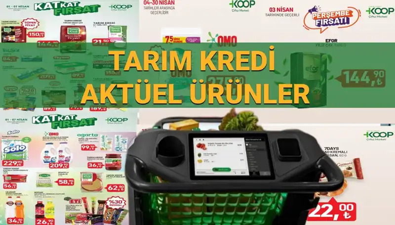 Tarım Kredi Kooperatifi Marketleri Nisan Ayında İnanılmaz İndirimler Sunuyor!
