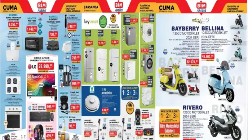 BİM’de Büyük İndirim Fırsatları: 4-7 Mart Aktüel Ürünler Kataloğu Açıklandı!
