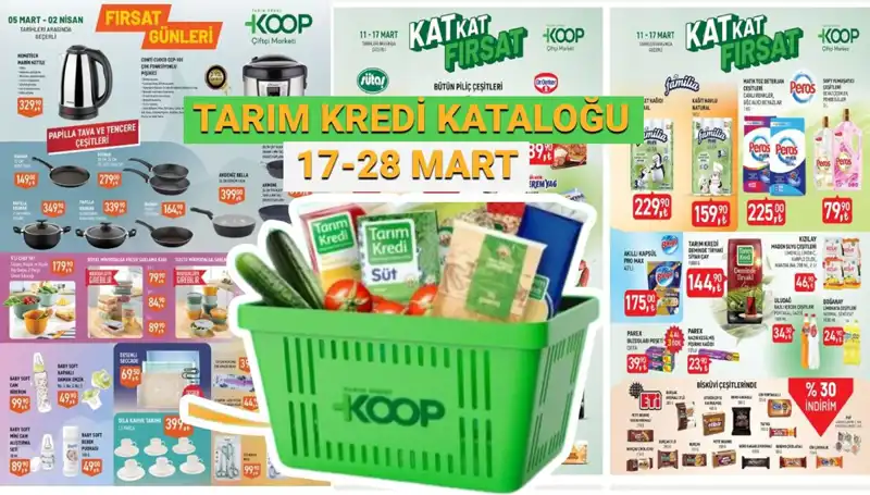 Tarım Kredi Kooperatif Marketlerinden Cazip İndirim Fırsatları