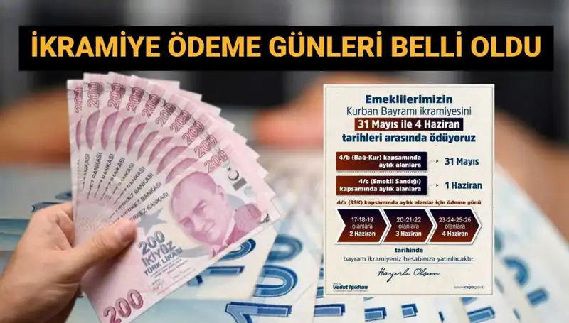 Emeklilere Bayram İkramiyeleri Yolda! Ödeme Tarihleri Nasıl Belirlenecek?