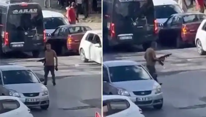 Başakşehir’de Korku Dolu Anlar: Pompalı Tüfekle Yolu Kapatıp Ortalığı Karıştırdı