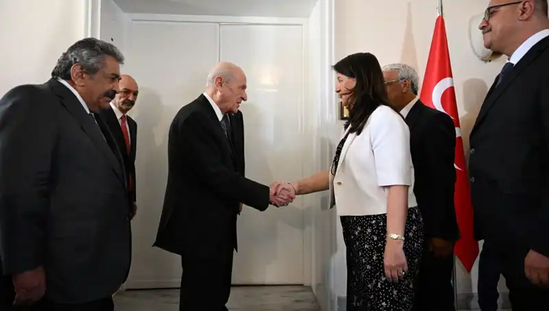 MHP Lideri Bahçeli, DEM Parti Heyetiyle Kahvaltıda Bir Araya Geldi