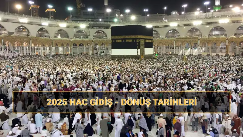 2025 Yılı Hac Tarihleri ve Fiyatları: Hacca Ne Zaman Gidebiliriz?
