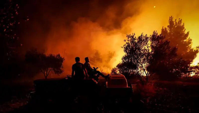 Çanakkale'de Orman Yangını Can ve Mal Kaybı Riskini Artırdı, 785 Kişi Tahliye Edildi