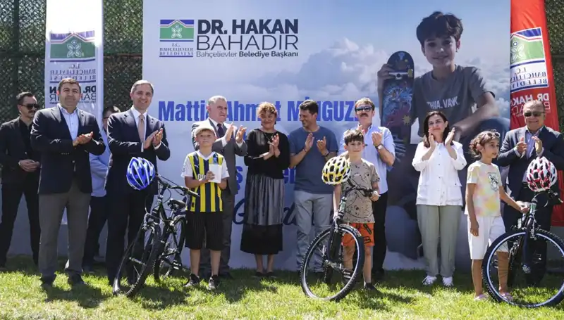 Bahçelievler'de Gençler İçin Yeni Skate Parkı: Mattia Ahmet Minguzzi Açıldı