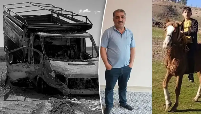 Diyarbakır’da Vahşice Öldürülen Baba Oğul, Yan Yana Defnedildi
