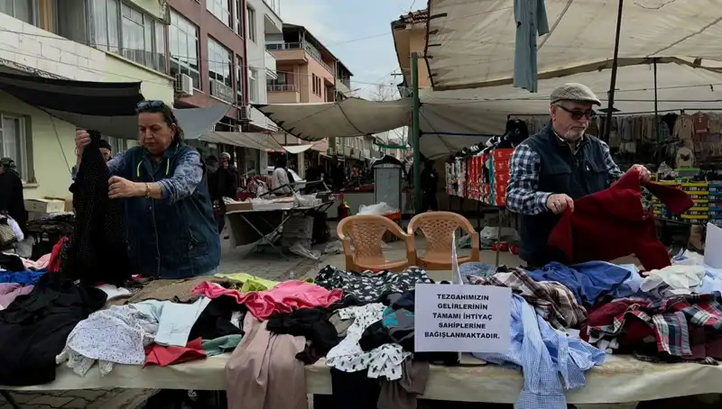 İhtiyaç Sahiplerine Umut Olacak: Pazardaki İyilik Tezgahı