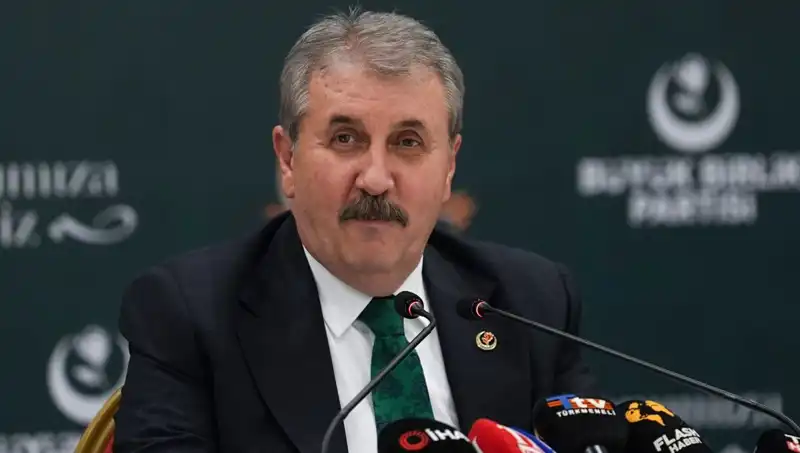BBP Genel Başkanı Destici: "Terörsüz Türkiye" için Güven Sorunu Ortaya Çıktı