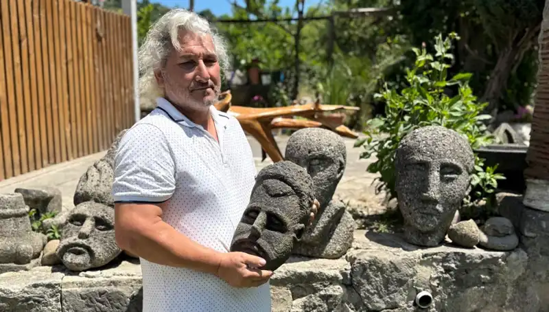 3 Günde Yapıyor, Görenler Tarihi Eser Sanıyor: Sanatçı Hedefini Açıkladı